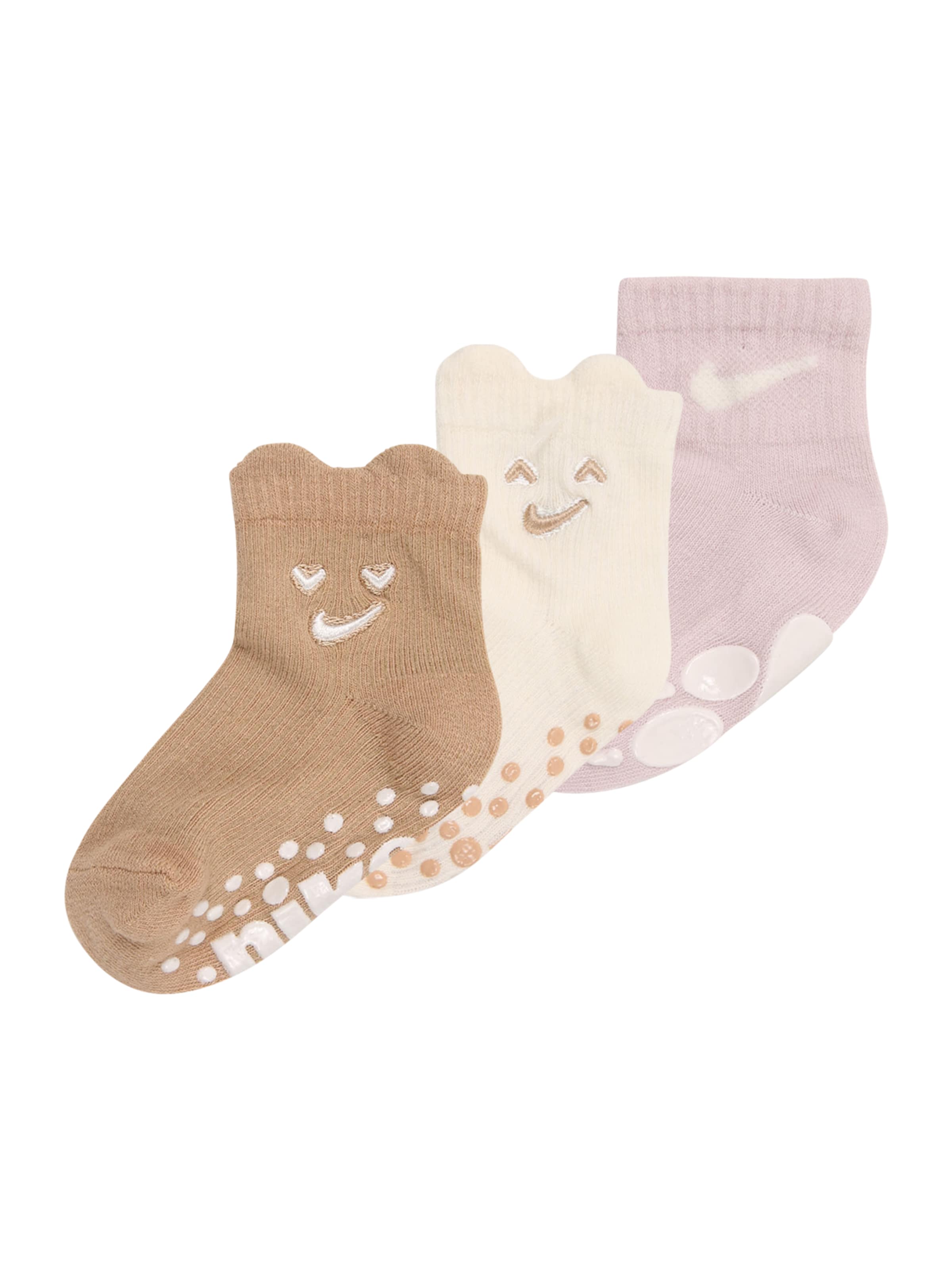 smėlio Nike Sportswear Kojinės: priekis