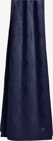 BURLINGTON Schal 'Argyle Accent' in Blau: Vorderseite
