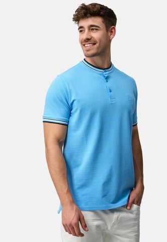 T-Shirt INDICODE JEANS en bleu