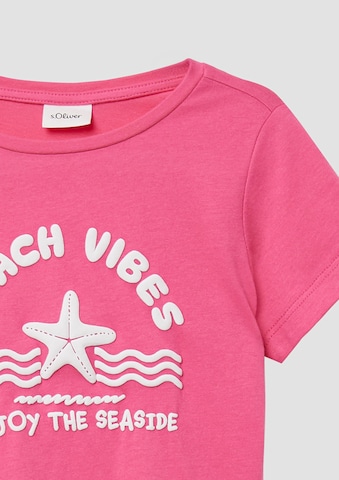 s.Oliver T-Shirt in Pink