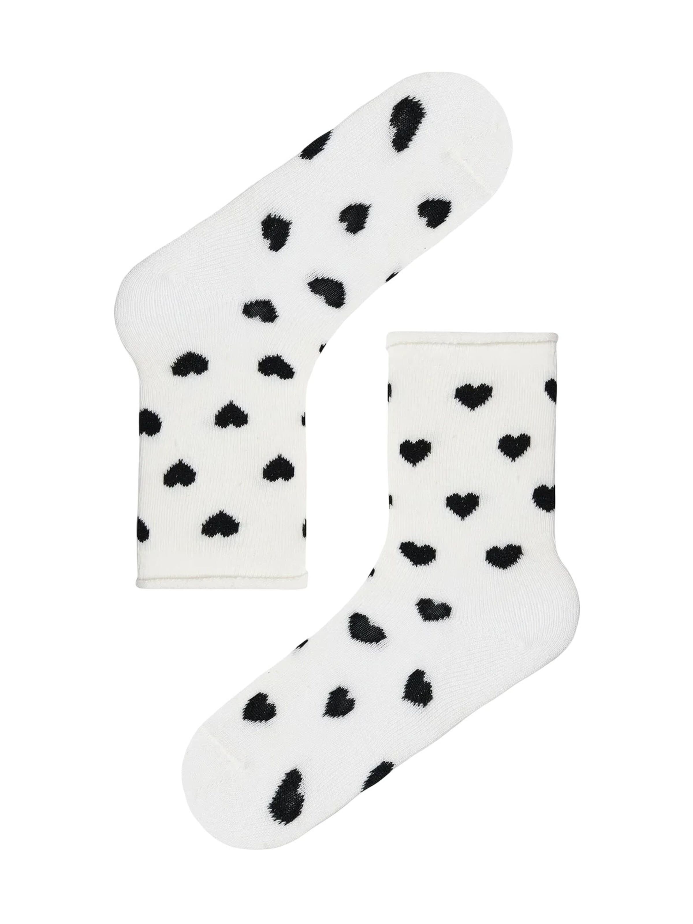 PentiČarape 'PENTI Love Bows Bow 4er-Pack Knöchelsocken' - crna boja