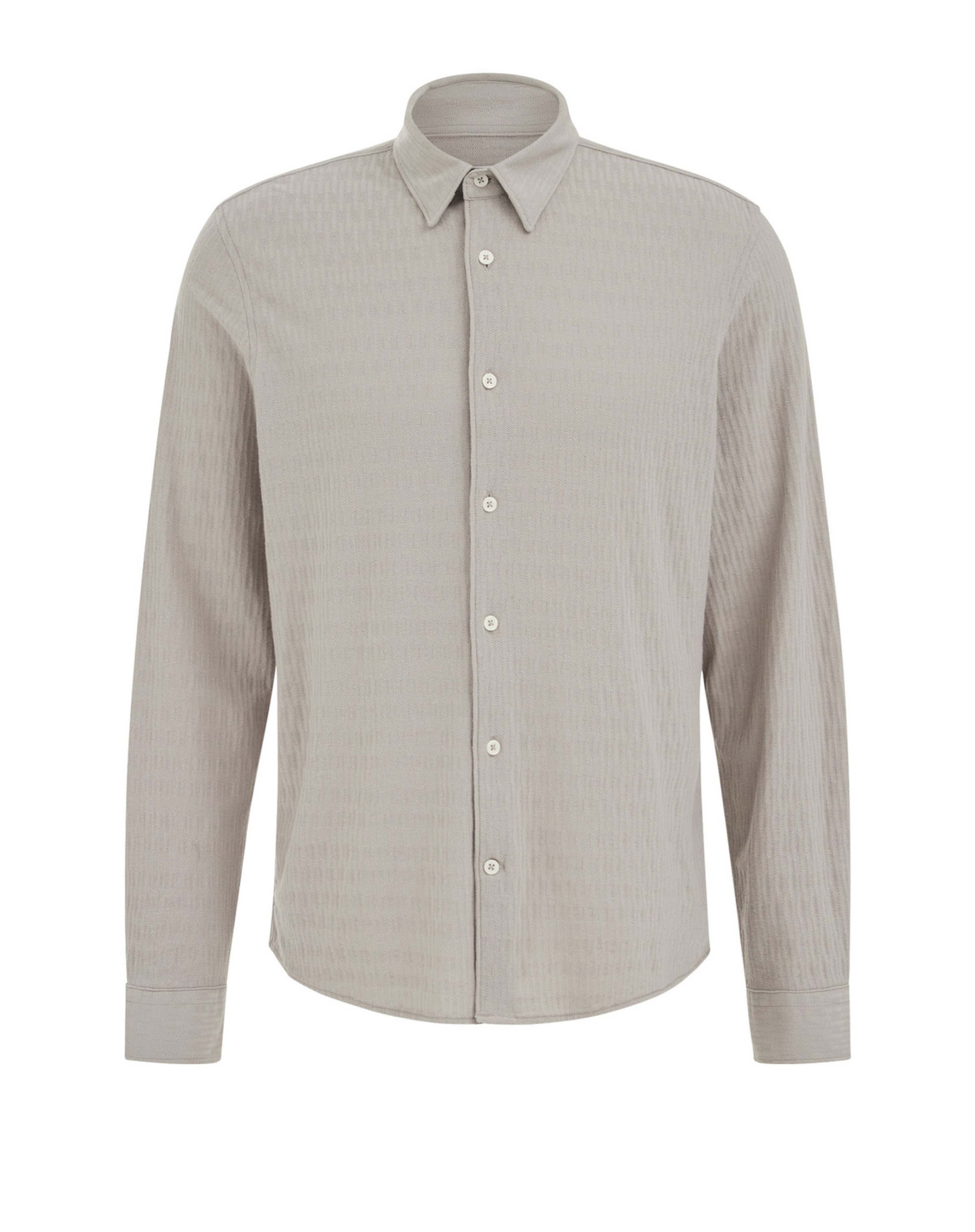 pelēks WE Fashion Standarta piegriezums Krekls: no priekšpuses