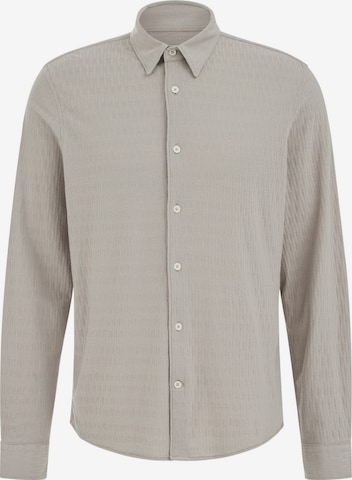 WE Fashion Regular Fit Paita värissä harmaa: etupuoli
