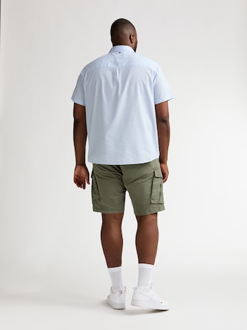 Fit confort Chemise Petrol Industries en bleu