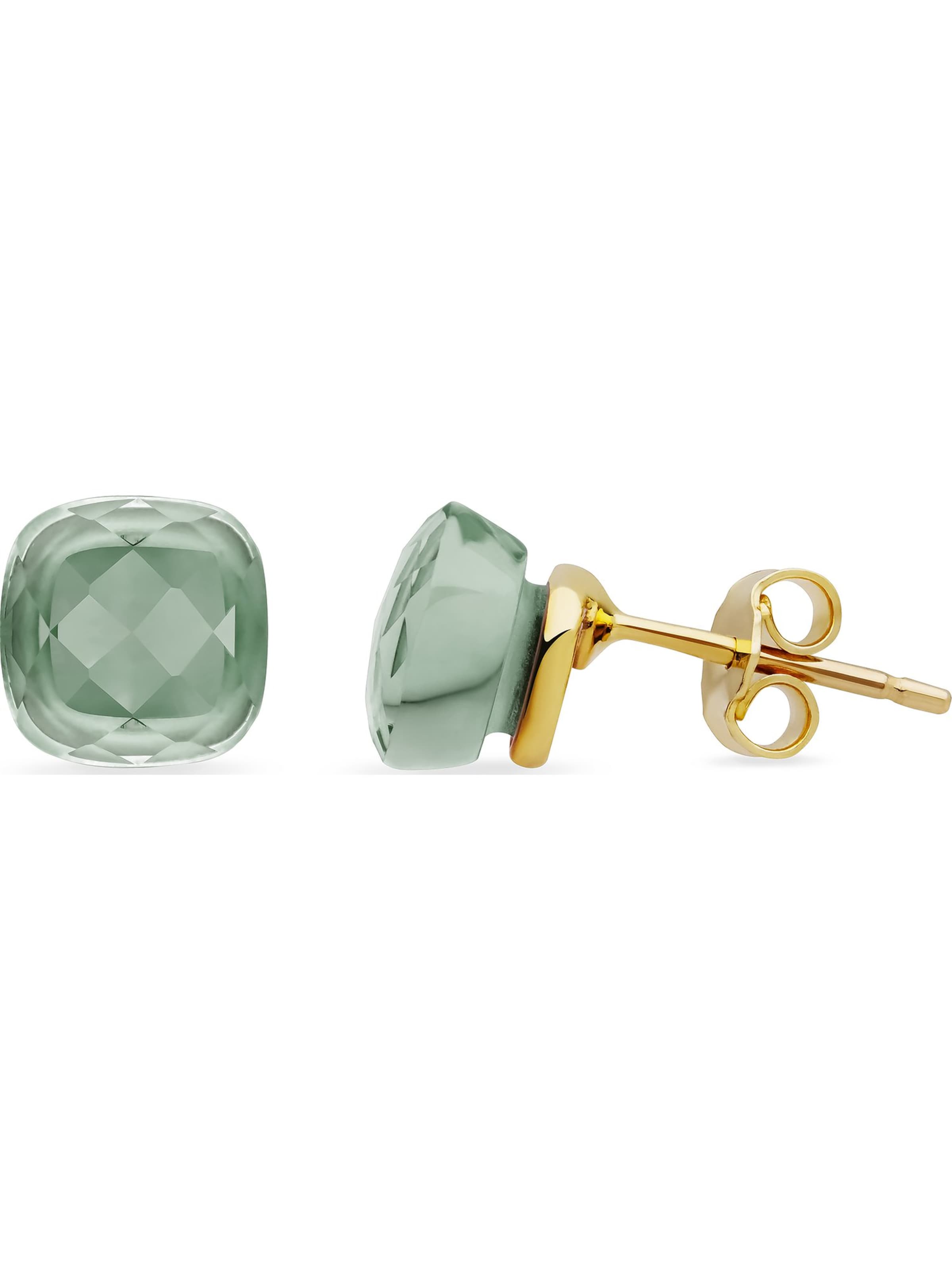 CHRIST Earrings in Green