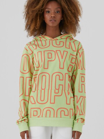 Rockupy Sweatshirt 'Heleani' in Grün: Vorderseite
