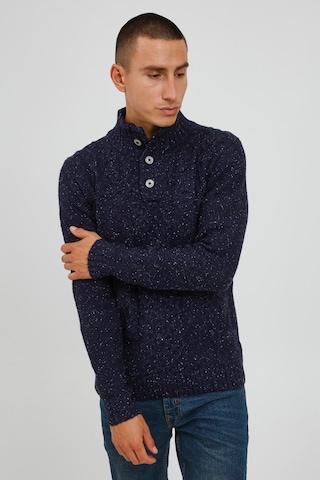 INDICODE JEANS Sweater 'Benat' in Blue: front