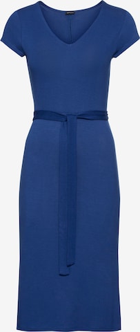 LAURA SCOTT Evening Dress in Blue: front