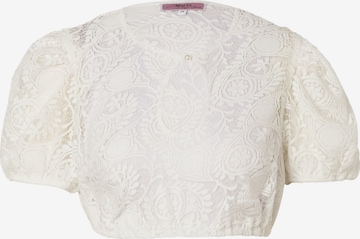 MARJO Klederdracht blouse 'Bichlbach' in Wit: voorkant