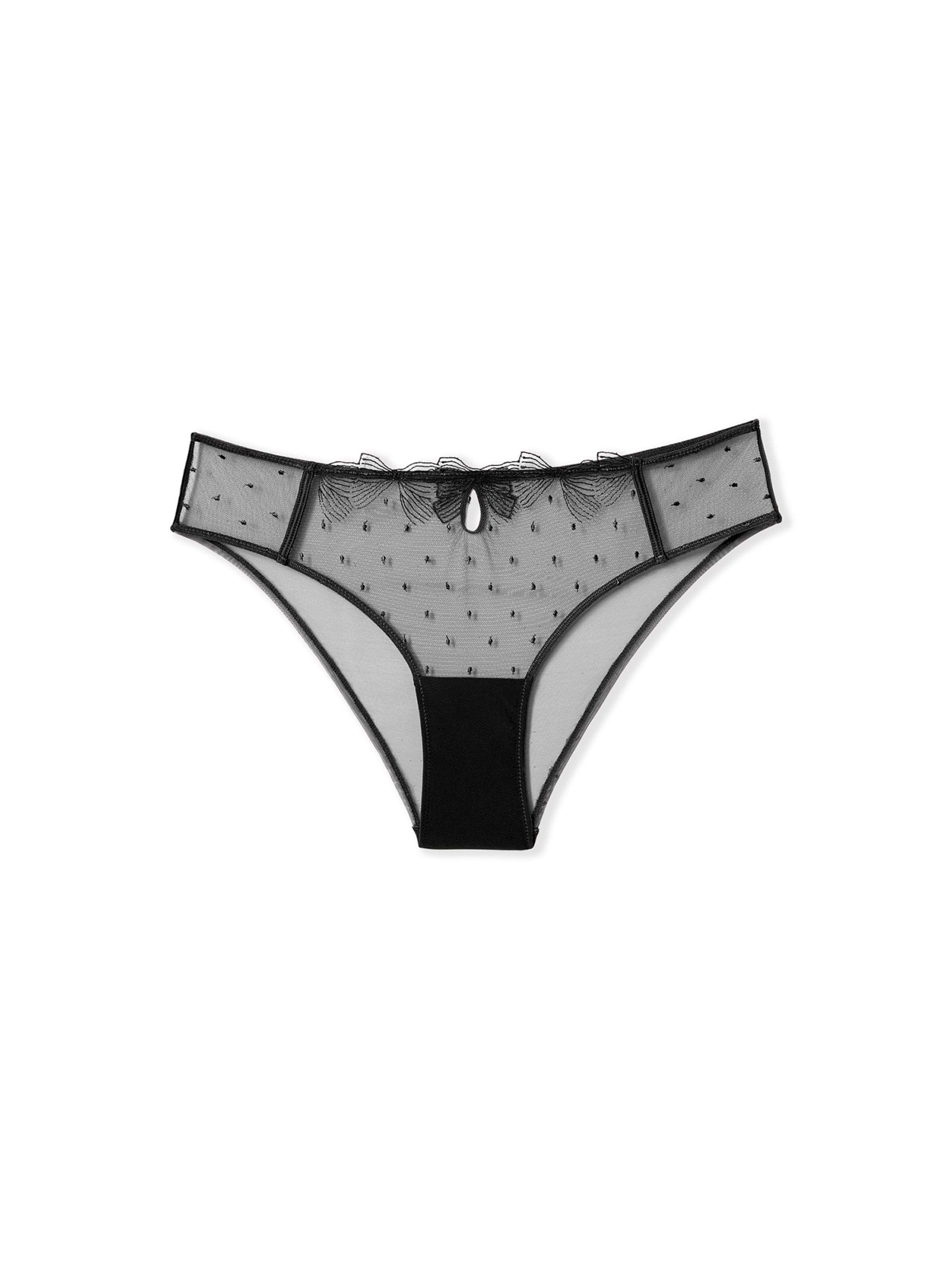 Slip 'Demoiselle' di ETAM in nero: frontale