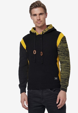 Rusty Neal Sweater in Black: front