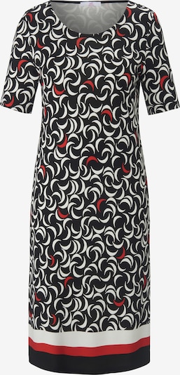 Anna Aura Jerseykleid zum Schlupfen in rot / schwarz / weiß, Produktansicht