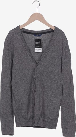 TOM TAILOR DENIM Sweater & Cardigan in M in Grey: front