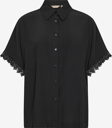 CULTURE Blouse 'Cian Asmine' in Zwart: voorkant