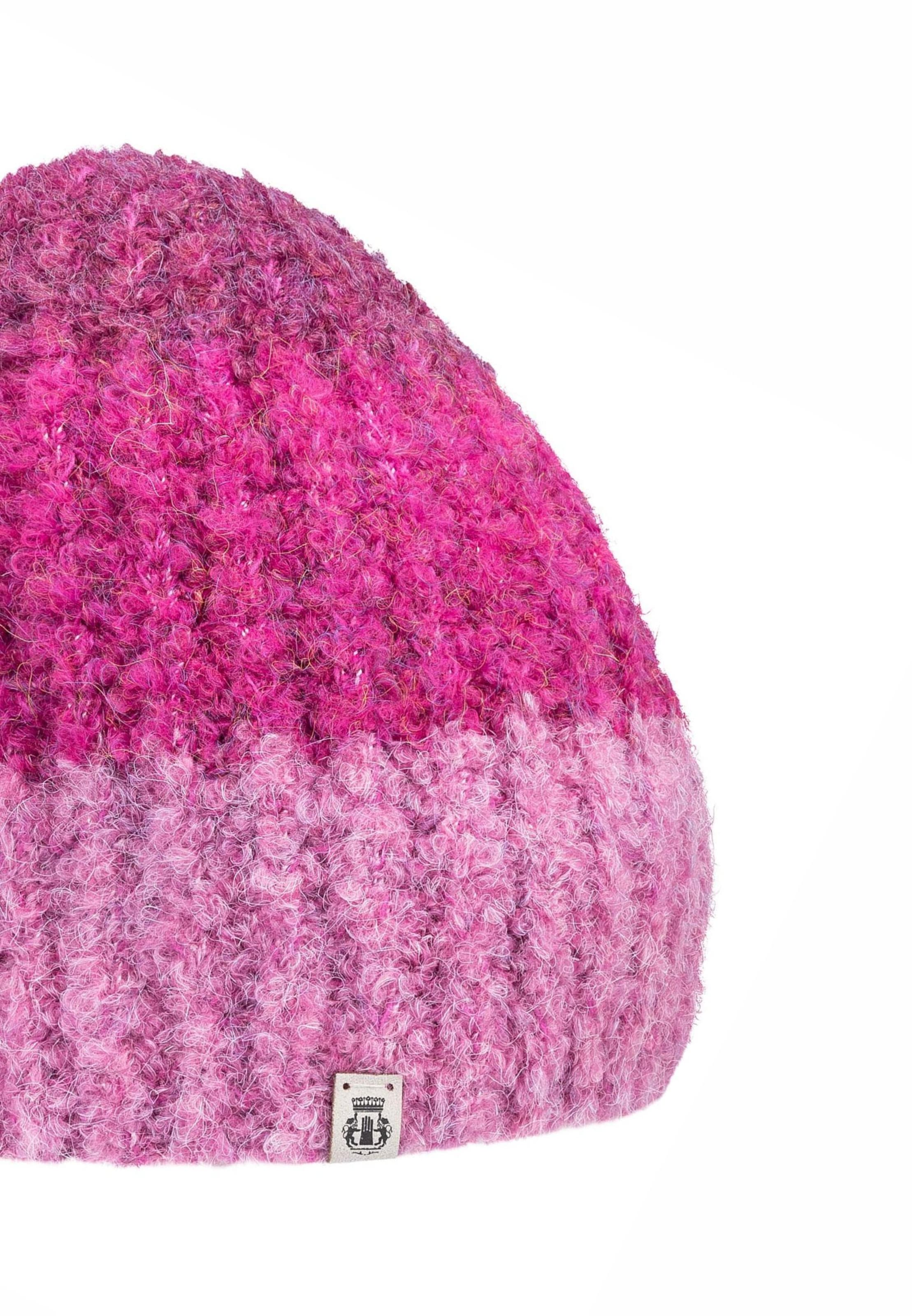 Berretto 'COSY BOUCLÉ' di Roeckl in rosa