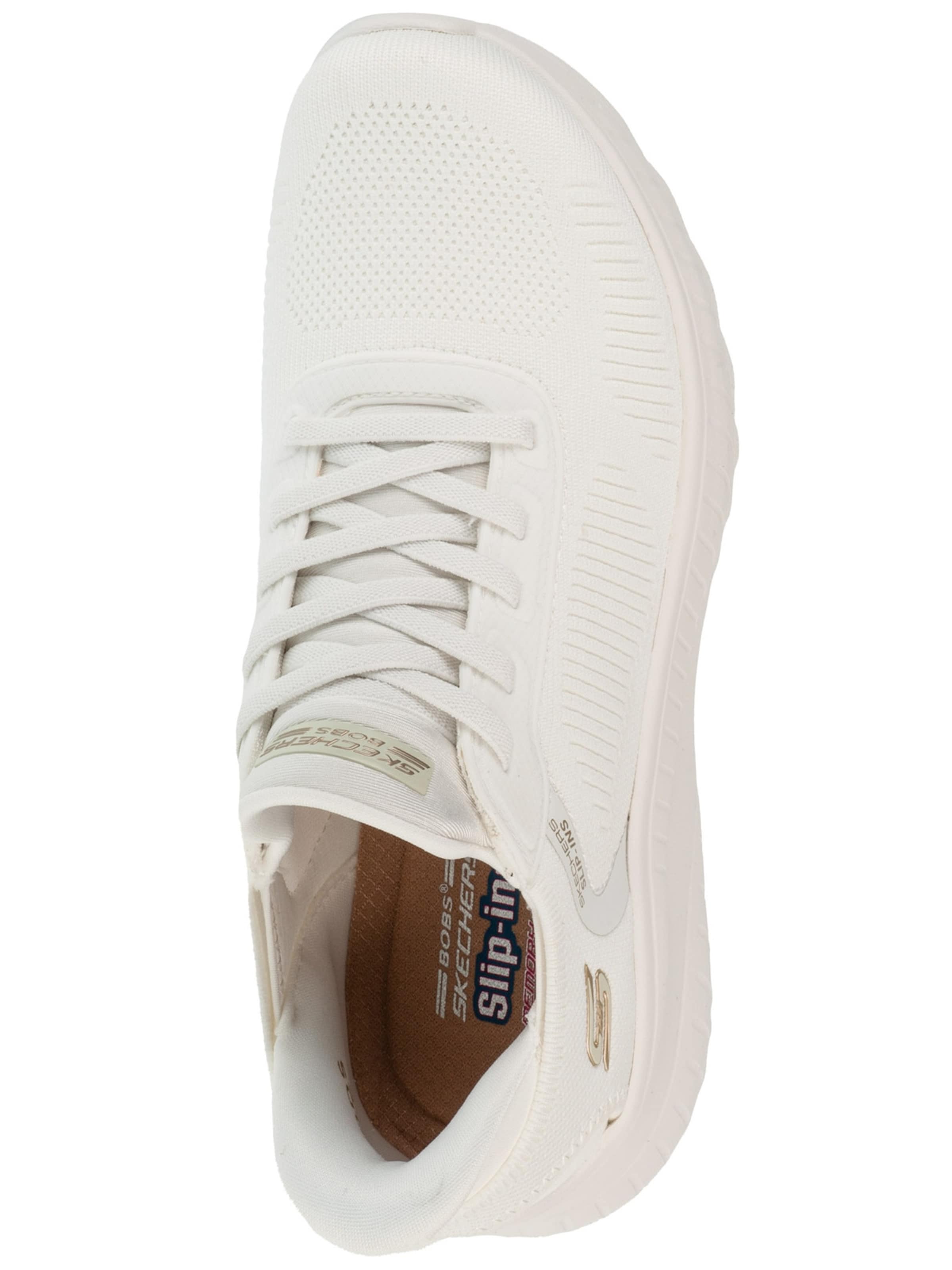 Scarpa sportiva 'Slip-Ins: BOBS Sport Squad Chaos - Current Muse' di SKECHERS in bianco