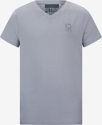 Retour Jeans - Camiseta 'Sean' en gris: frente