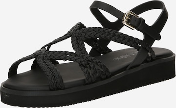 See by Chloé Strap Sandals 'SANSA' in Black: front