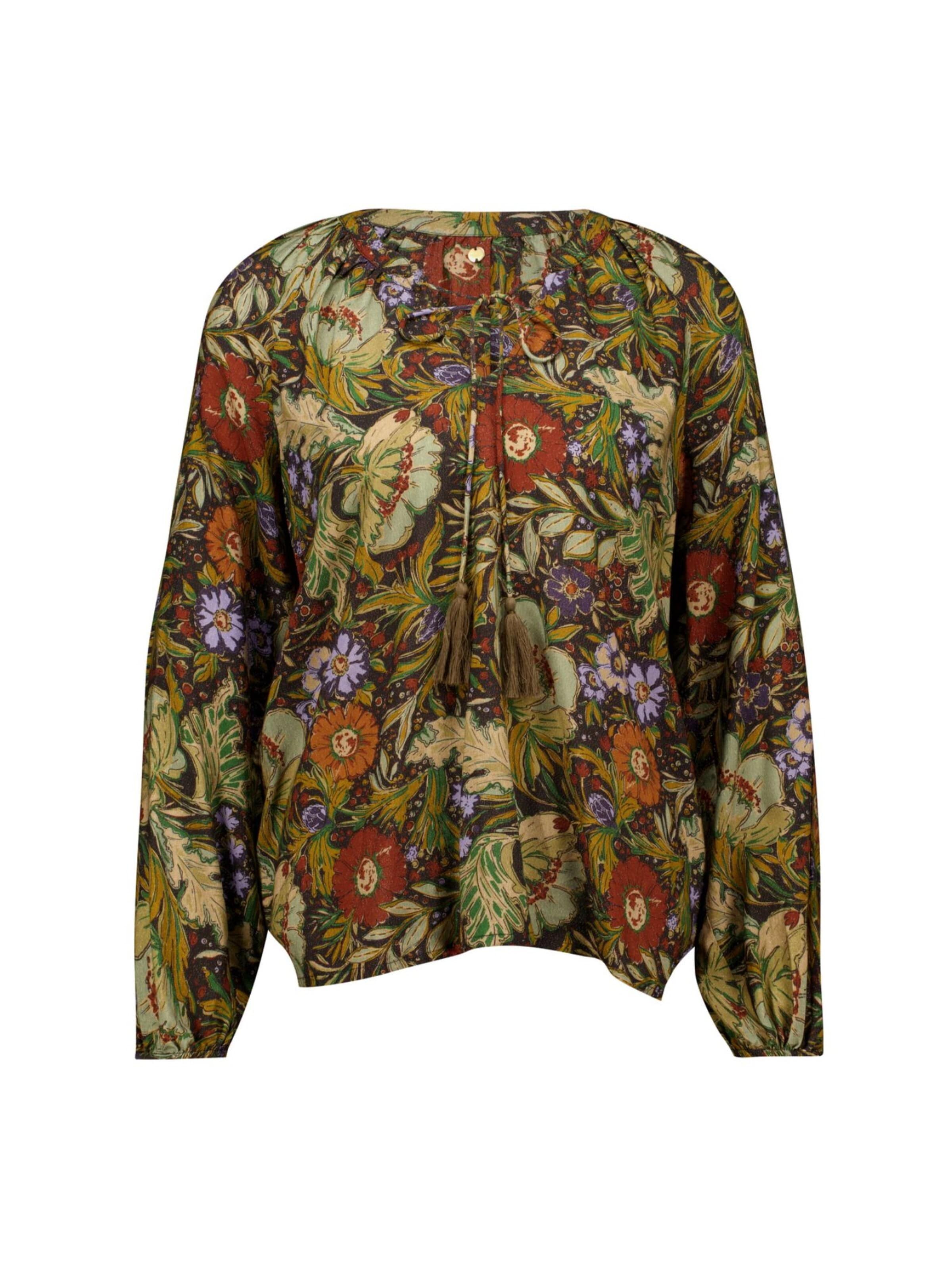 Deeluxe Blouse in Groen: voorkant