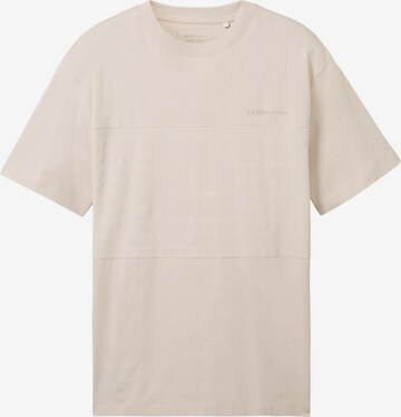 TOM TAILOR DENIM - Camiseta en beige: frente