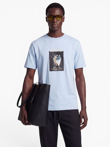 JACK & JONES Tričko 'JORNORREBRO' – modrá: přední strana