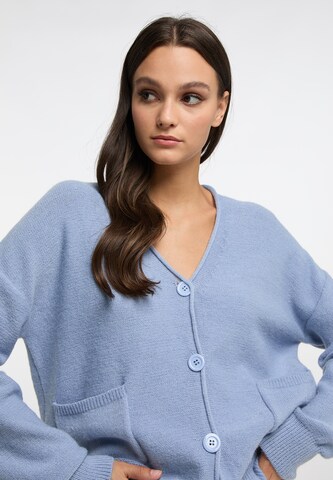 RISA Knit Cardigan 'Teylon' in Blue