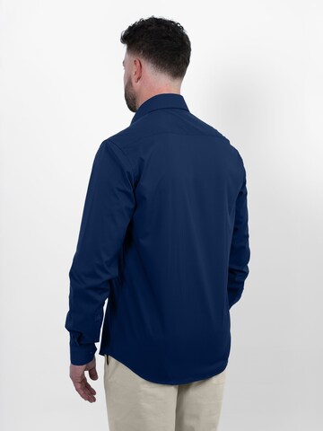 Vercate Regular Fit Businesshemd 'No. 8' in Blau