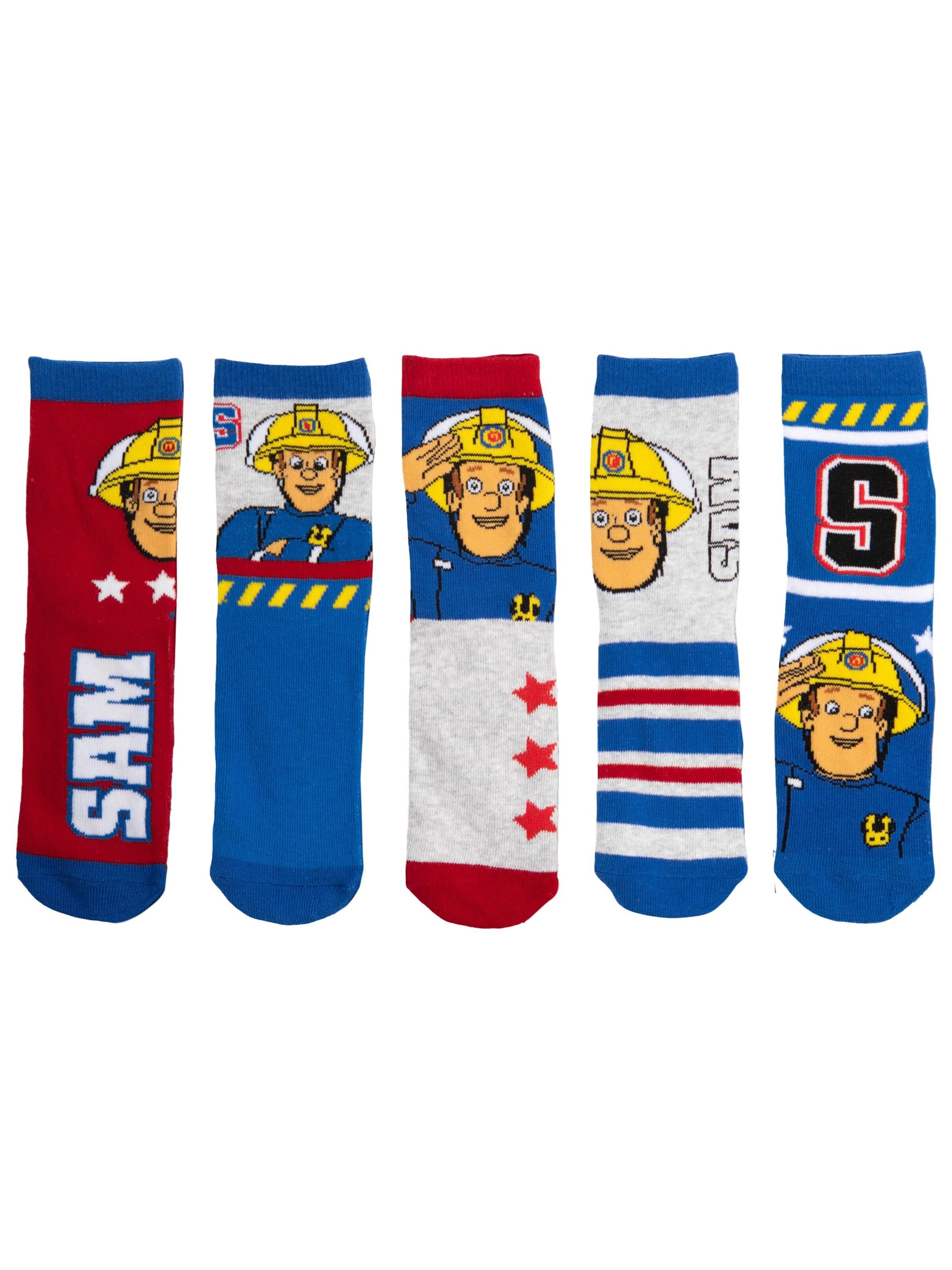 Feuerwehrmann Sam Socken‌‌‌‌‌‌‌‌‌ in Mischfarben: Vorderseite