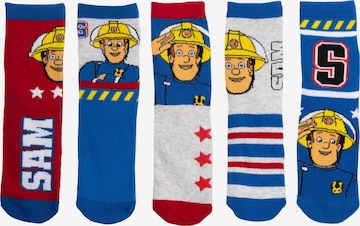 Feuerwehrmann Sam Socken in Mischfarben: Vorderseite
