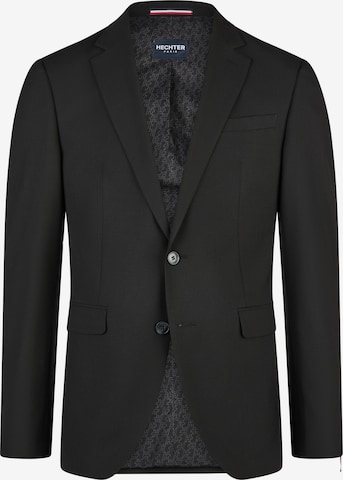 HECHTER PARIS Regular fit Business-colbert in Zwart: voorkant