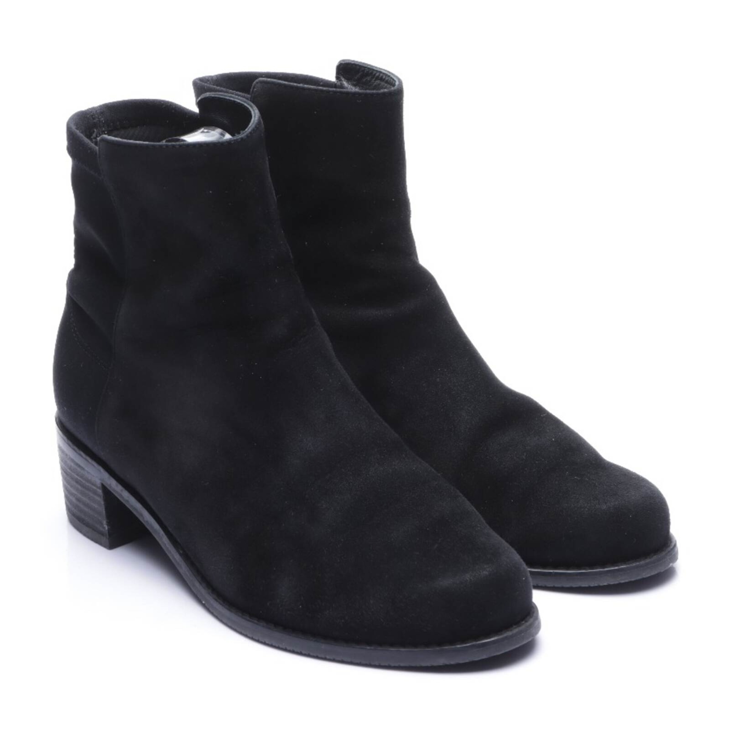 Stuart Weitzman Stiefeletten 37 in Schwarz: Vorderseite