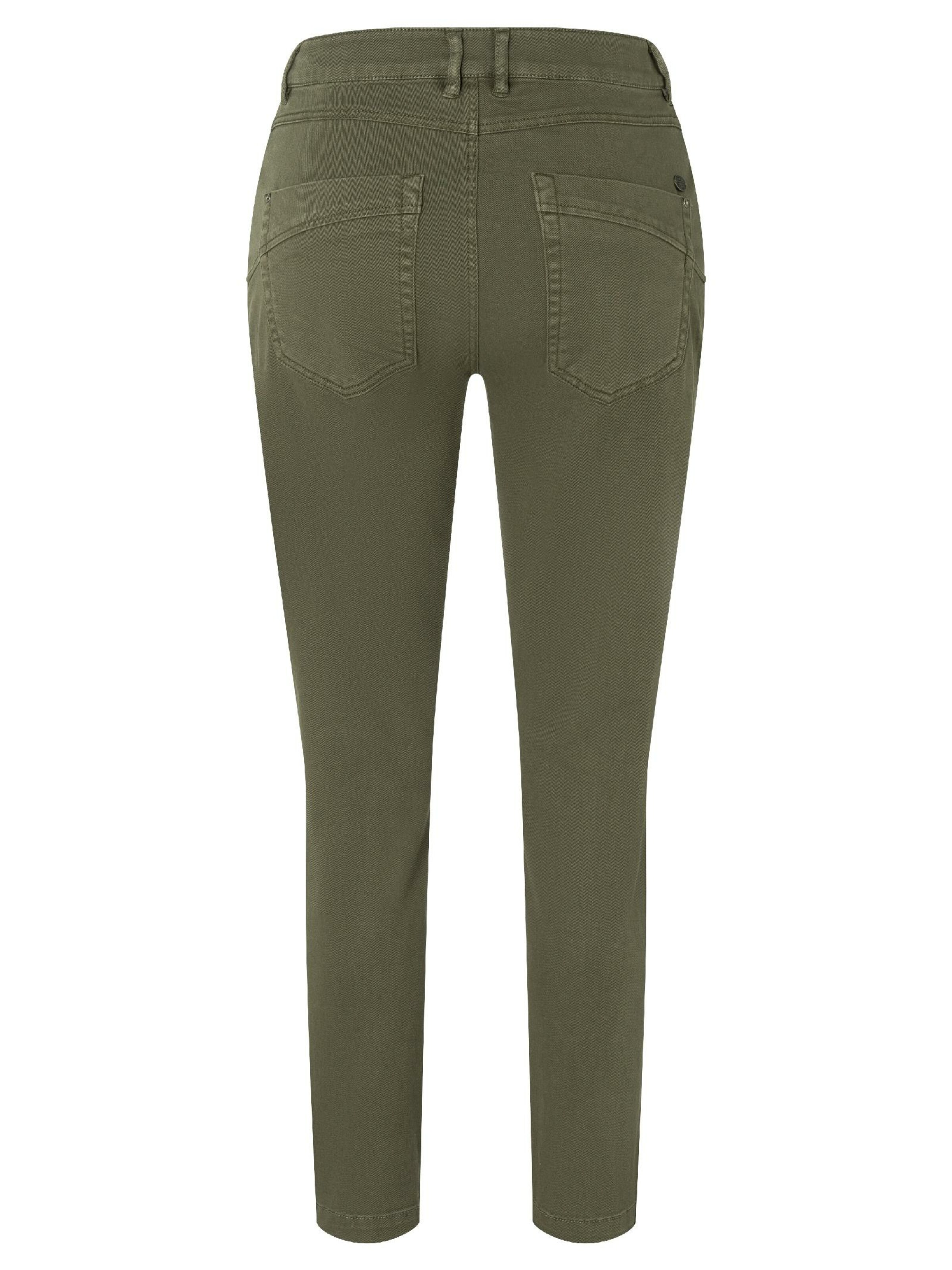 TIMEZONE Regular Hose 'Raven' in Grün