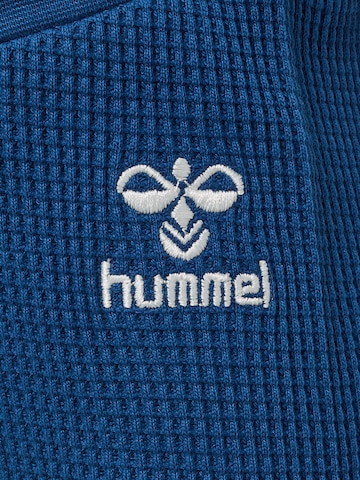 Hummel Tapered Sporthose 'Cosy' in Blau