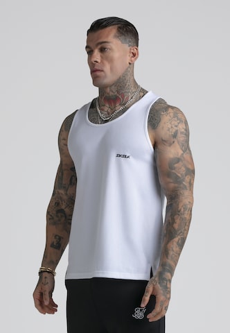 SikSilk Tričko – bílá