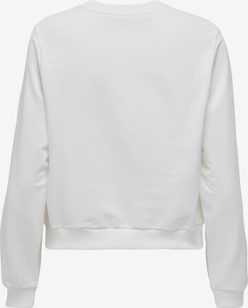 ONLY Sweatshirt 'BIANCA' in Weiß