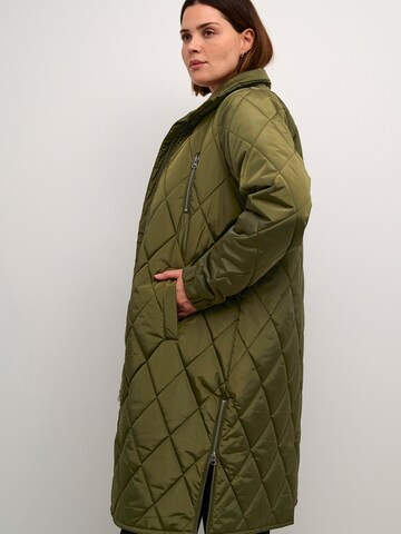 KAFFE CURVE Between-seasons coat 'KC Linda' in Green