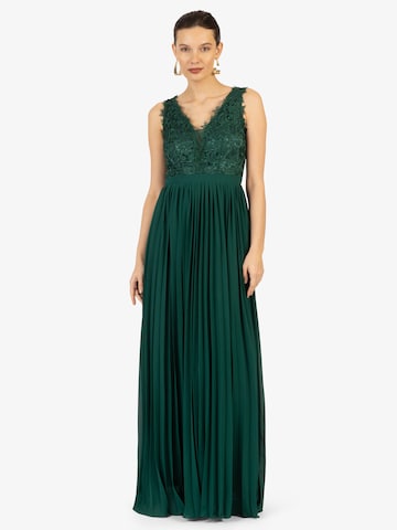 Robe de soirée Kraimod en vert : devant