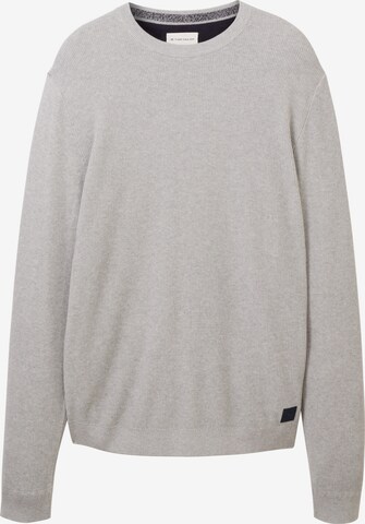 TOM TAILOR Sweater in Grey: front