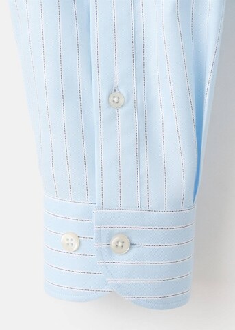 MANGO MAN Regular fit Button Up Shirt 'Donosti' in Blue