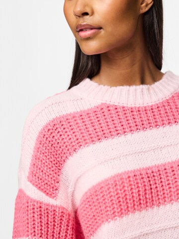 PIECES Oversized sweater 'PCSIMMA' in Pink