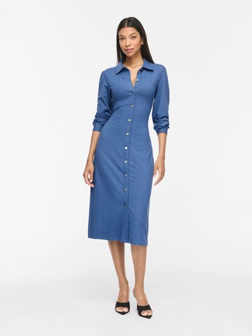 VILA Blousejurk 'VIChania' in Blauw: voorkant
