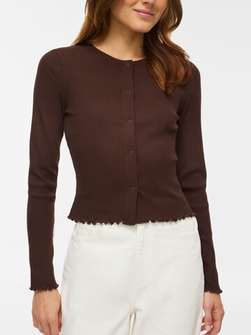 Cardigan 'VIAbenia' VILA en marron