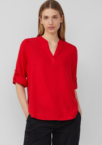 s.Oliver Blouse in Rood: voorkant
