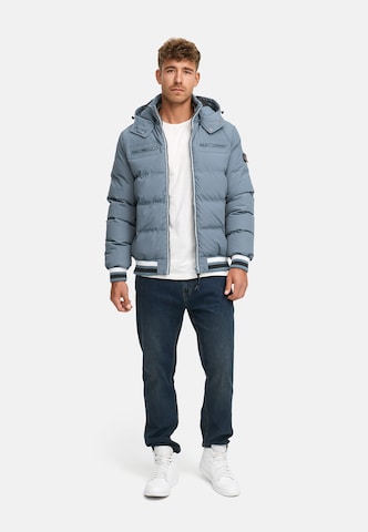 INDICODE JEANS Winter jacket ' Marlon ' in Blue