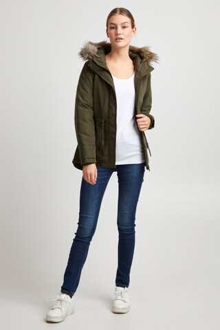 Oxmo - Casaco de inverno 'Lona' em verde
