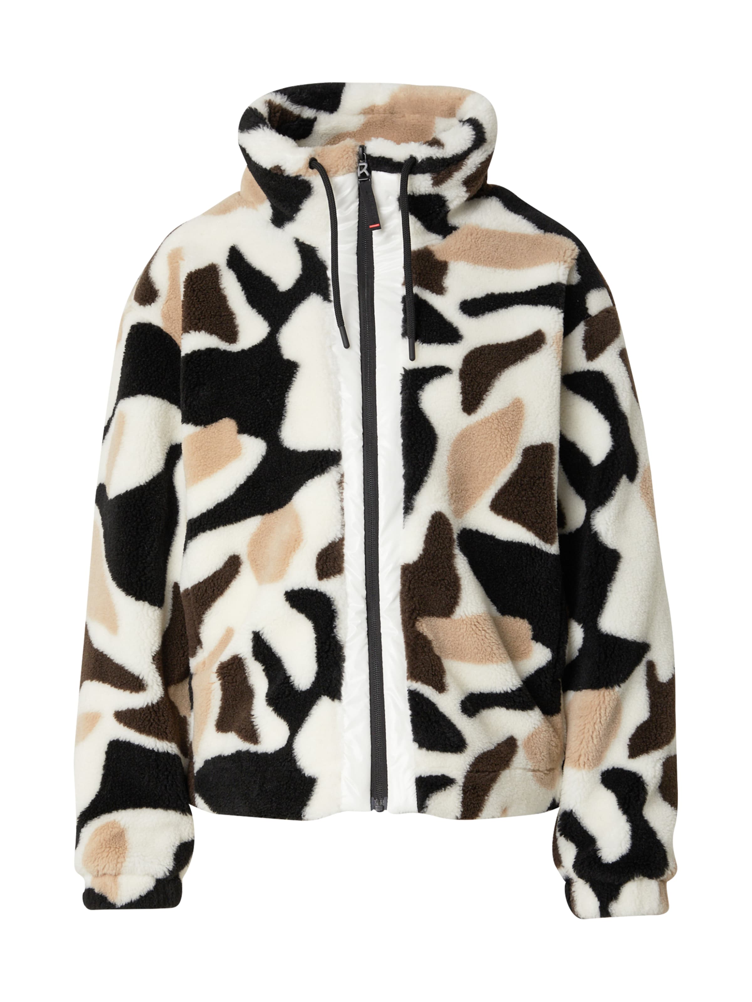 Bogner Fire + Ice Athletic Fleece Jacket &#x27;NINETTA3&#x27; in White: front