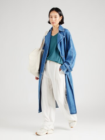 QS T-Shirt in Blau