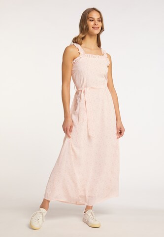 Rochie de vară de la MYMO pe roz