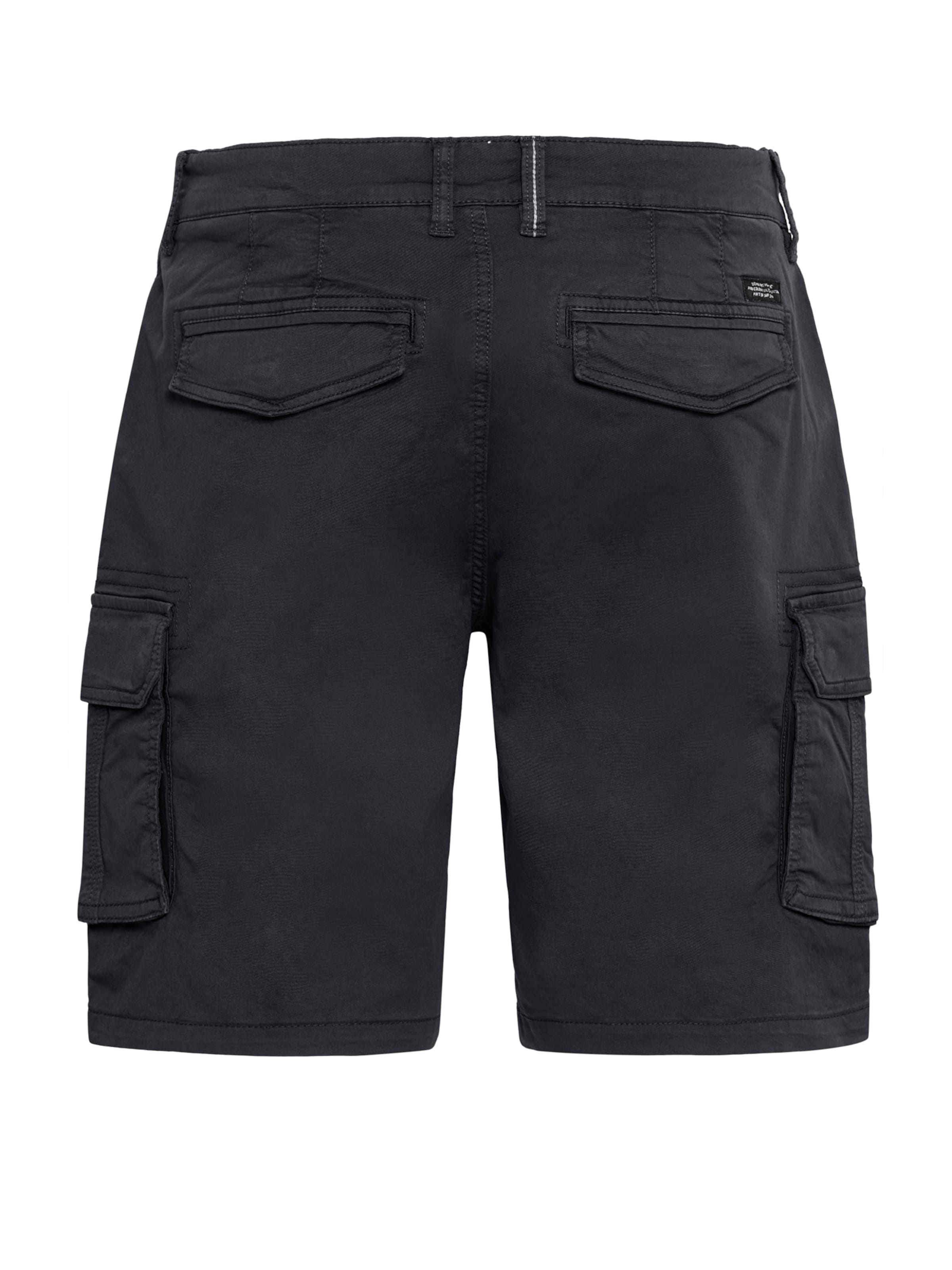 BLEND Regular Cargobroek 'BHBhMORGAN' in Zwart