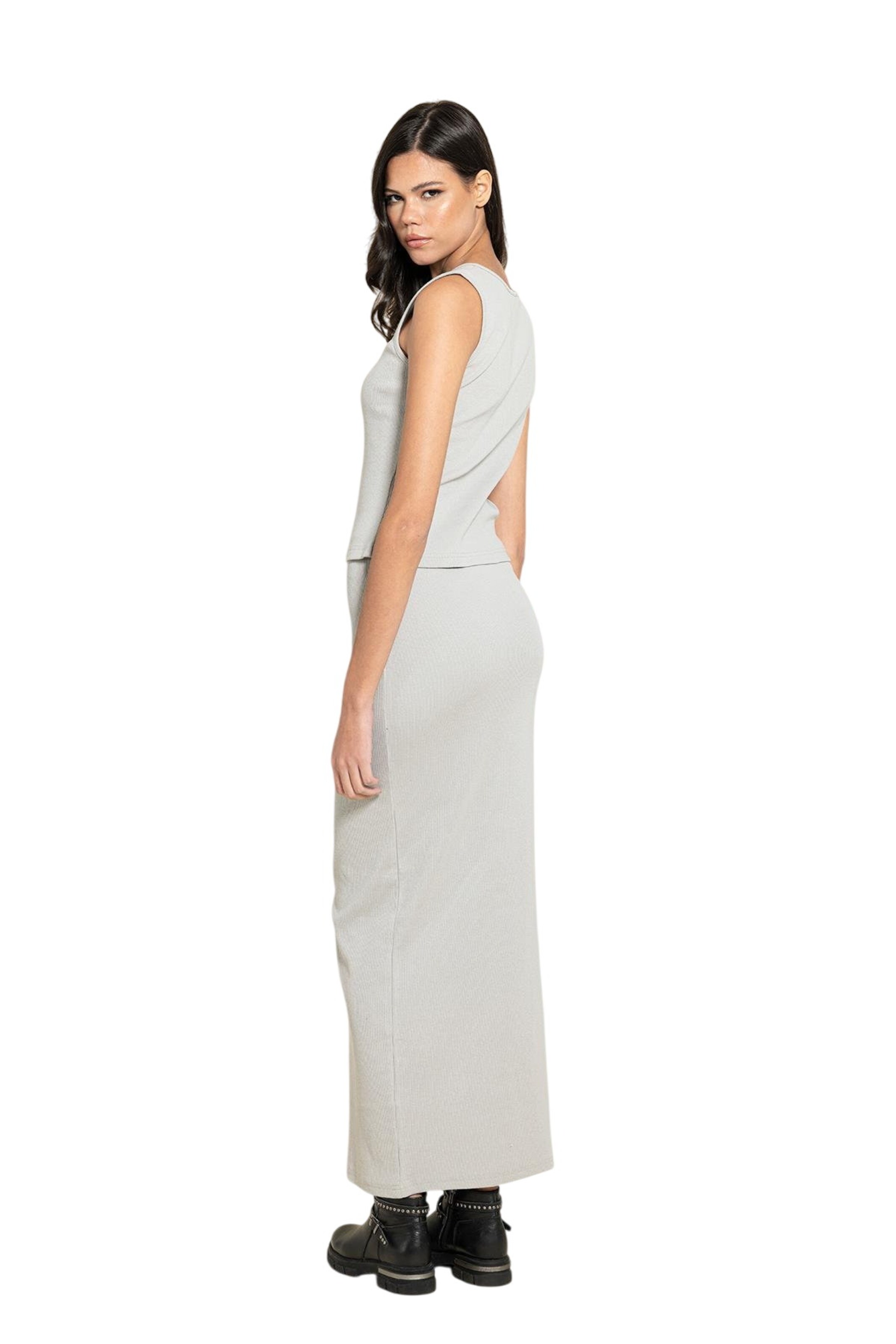 For You Moda Kostüm in Grau